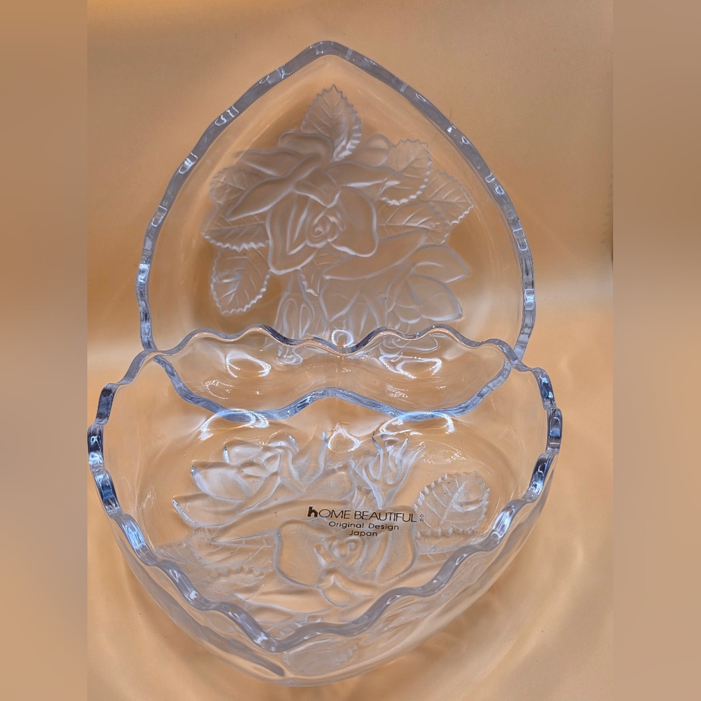 Floral Glass Art Bowlt Frosted Glass